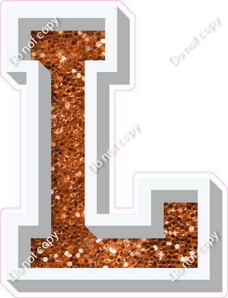 VA 12" Individuals - Orange Sparkle L