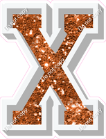 VA 12" Individuals - Orange Sparkle X