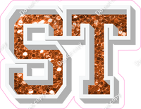VA 12" Individuals - Orange Sparkle ST