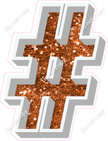 VA 12" Individuals - Orange Sparkle #
