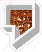 VA 12" Individuals - Orange Sparkle Apostrophe