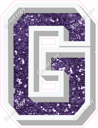 VA 12" Individuals - Purple Sparkle G