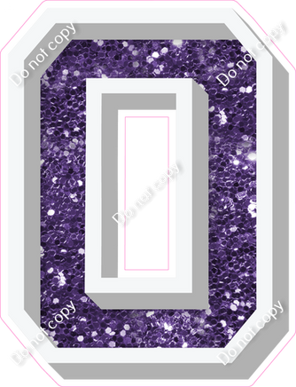 VA 12" Individuals - Purple Sparkle O