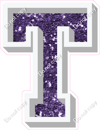 VA 12" Individuals - Purple Sparkle T