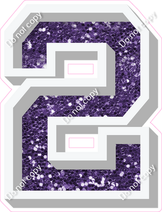 VA 12" Individuals - Purple Sparkle 2