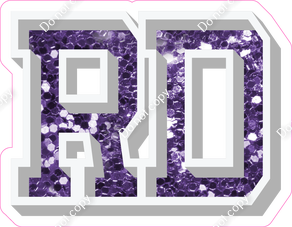 VA 12" Individuals - Purple Sparkle RD
