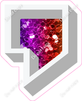 VA 12" Individuals - Rainbow Sparkle Apostrophe