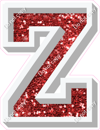VA 12" Individuals - Red Sparkle Z