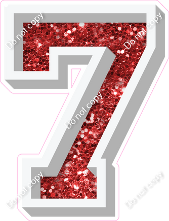 VA 12" Individuals - Red Sparkle 7