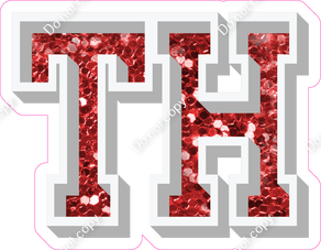 VA 12" Individuals - Red Sparkle TH