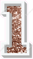 VA 12" Individuals - Rose Gold Sparkle 1