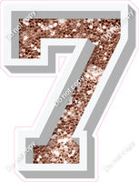 VA 12" Individuals - Rose Gold Sparkle 7