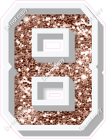 VA 12" Individuals - Rose Gold Sparkle 8