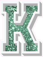 VA 12" Individuals - Sea Foam Sparkle K