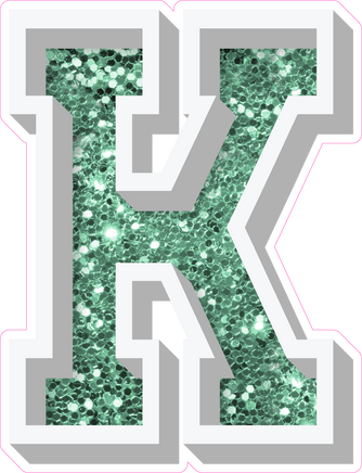 VA 12" Individuals - Sea Foam Sparkle K