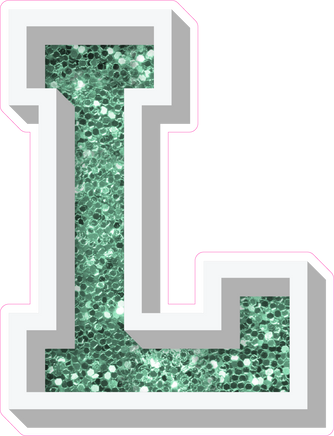 VA 12" Individuals - Sea Foam Sparkle L