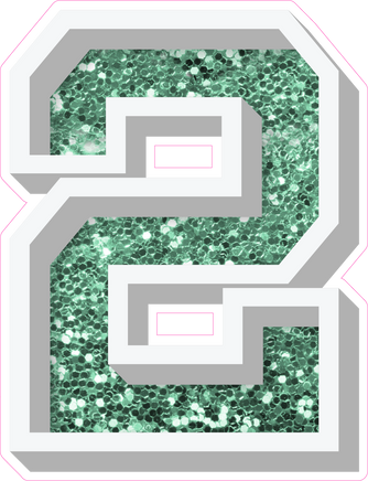 VA 12" Individuals - Sea Foam Sparkle 2