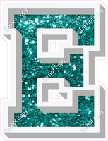 VA 12" Individuals - Teal Sparkle E