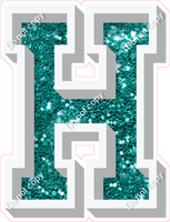VA 12" Individuals - Teal Sparkle H