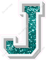 VA 12" Individuals - Teal Sparkle J