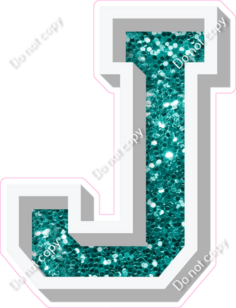 VA 12" Individuals - Teal Sparkle J