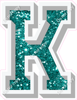 VA 12" Individuals - Teal Sparkle K