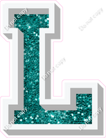 VA 12" Individuals - Teal Sparkle L