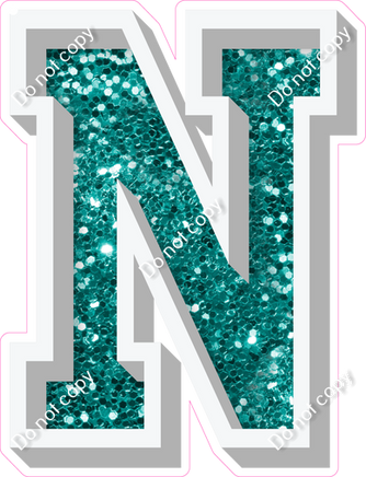 VA 12" Individuals - Teal Sparkle N