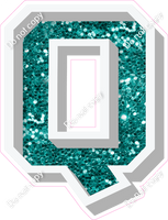 VA 12" Individuals - Teal Sparkle Q
