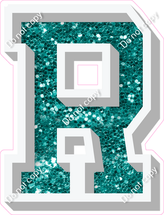 VA 12" Individuals - Teal Sparkle R