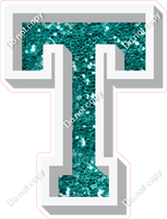 VA 12" Individuals - Teal Sparkle T