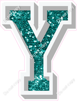 VA 12" Individuals - Teal Sparkle Y