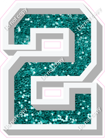 VA 12" Individuals - Teal Sparkle 2