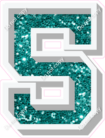 VA 12" Individuals - Teal Sparkle 5