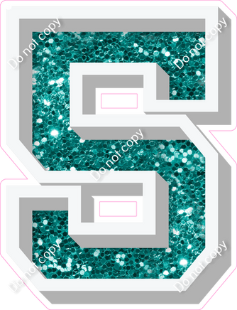 VA 12" Individuals - Teal Sparkle 5