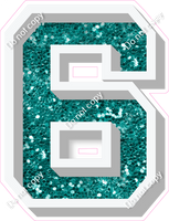 VA 12" Individuals - Teal Sparkle 6