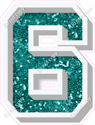 VA 12" Individuals - Teal Sparkle 6