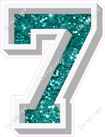 VA 12" Individuals - Teal Sparkle 7