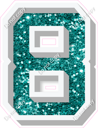 VA 12" Individuals - Teal Sparkle 8