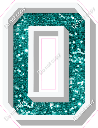VA 12" Individuals - Teal Sparkle