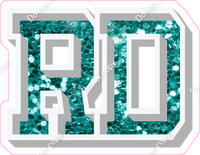 VA 12" Individuals - Teal Sparkle RD