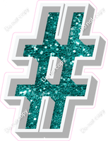 VA 12" Individuals - Teal Sparkle #