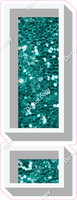 VA 12" Individuals - Teal Sparkle !