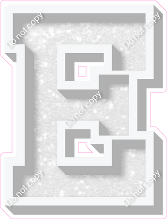 VA 12" Individuals - White Sparkle E