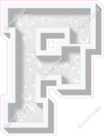 VA 12" Individuals - White Sparkle F