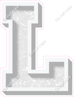 VA 12" Individuals - White Sparkle L