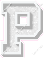 VA 12" Individuals - White Sparkle P