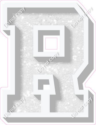 VA 12" Individuals - White Sparkle R