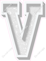 VA 12" Individuals - White Sparkle V
