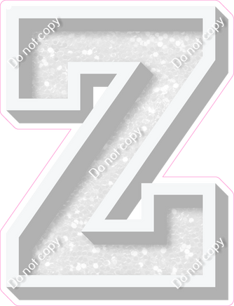 VA 12" Individuals - White Sparkle Z